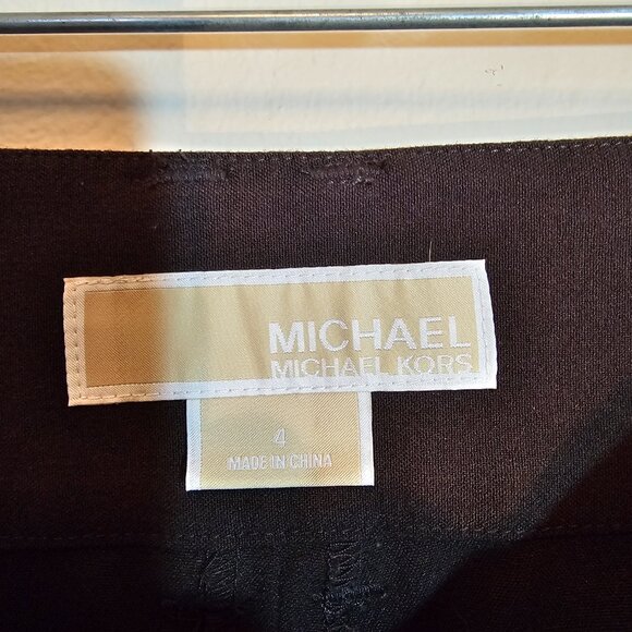 Michael Kors Dark Brown Size 4 Pants/Trousers - Picture 5 of 10